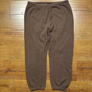 The Great Crop Sweatpants Womens 2 Brown Sweats Lounge Retro Comfort City USA
